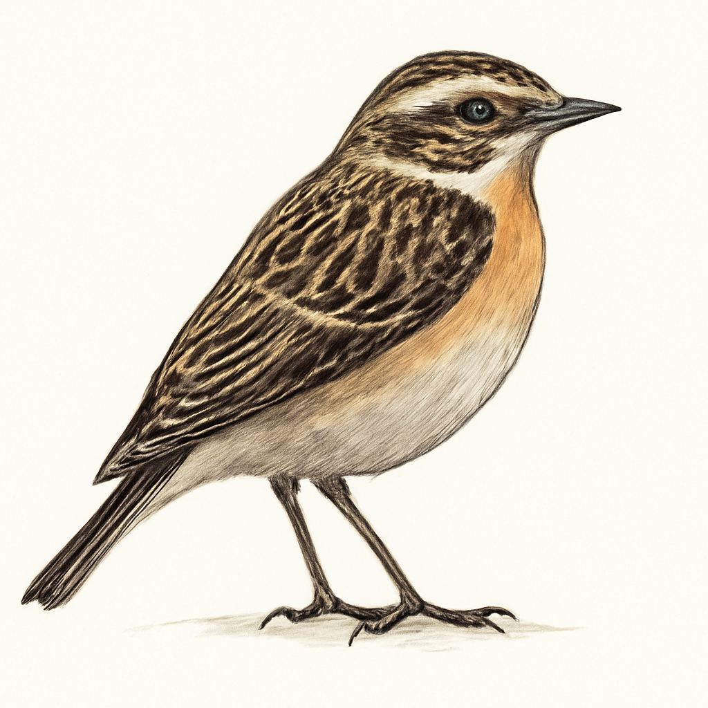 Whinchat illustration