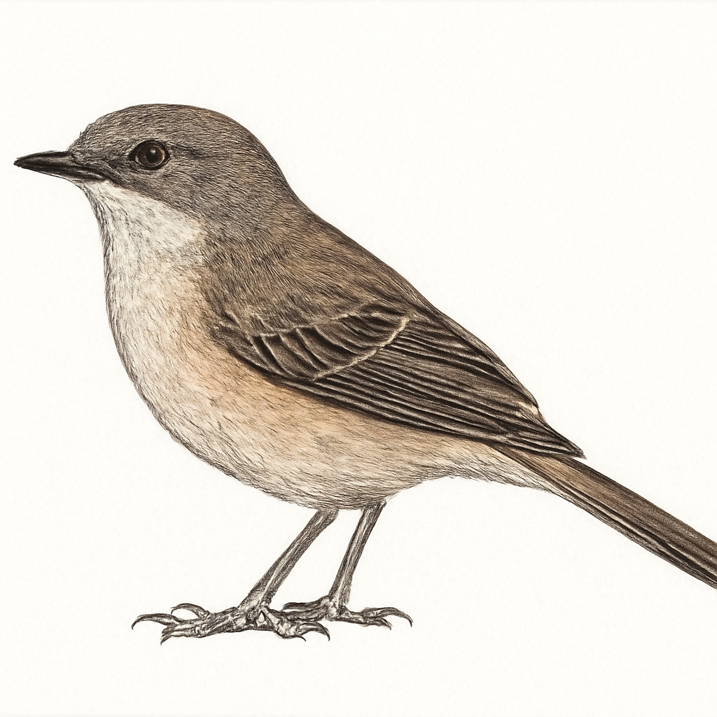 Illustration de Traquet du Karoo