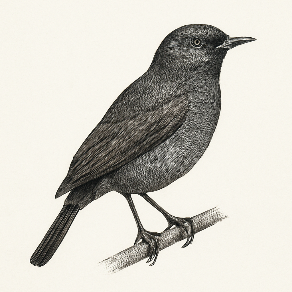 Illustration de Traquet montagnard