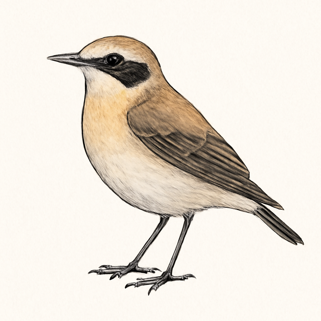 Illustration de Traquet d'Arabie