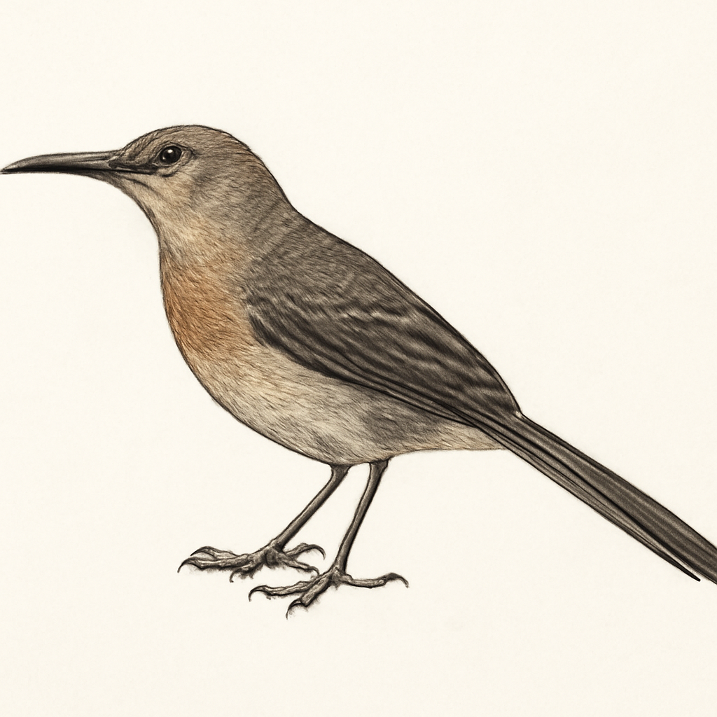 Illustration de Promérops de Gurney