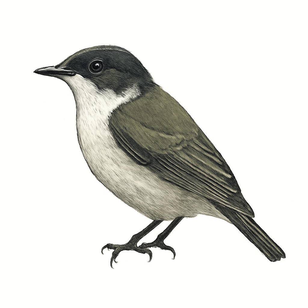 White-throated Flowerpecker illustration