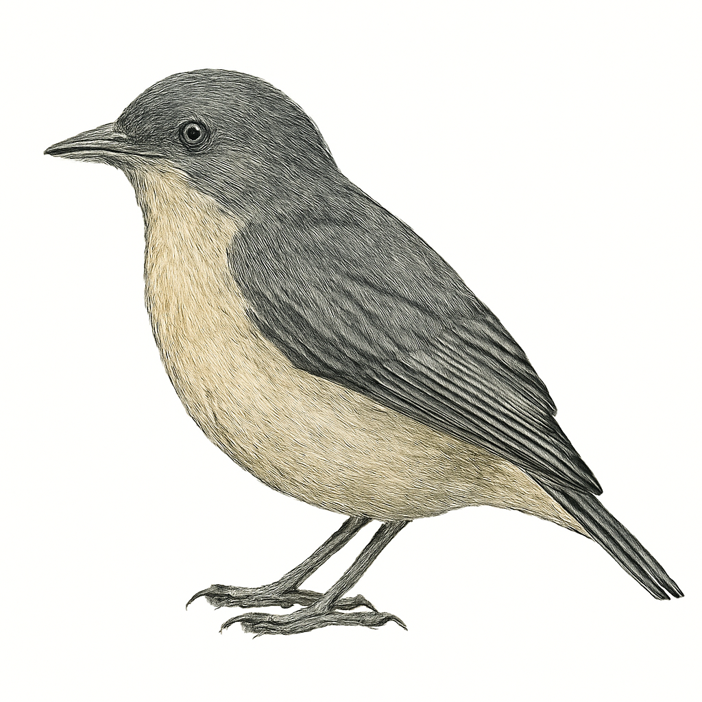 Cambodian Flowerpecker illustration