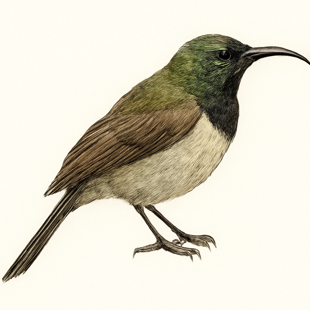 Amani Sunbird illustration
