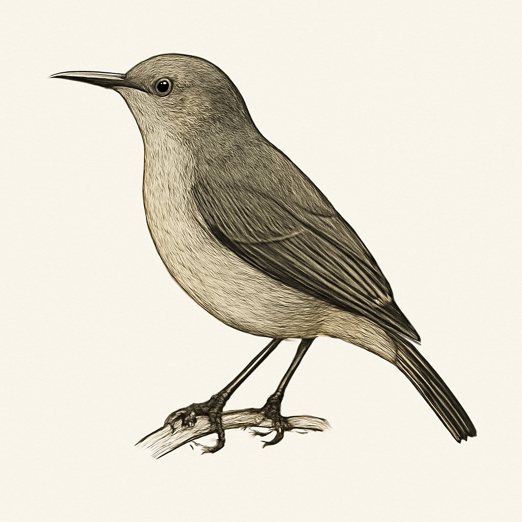 Ilustração de mouse-colored sunbird