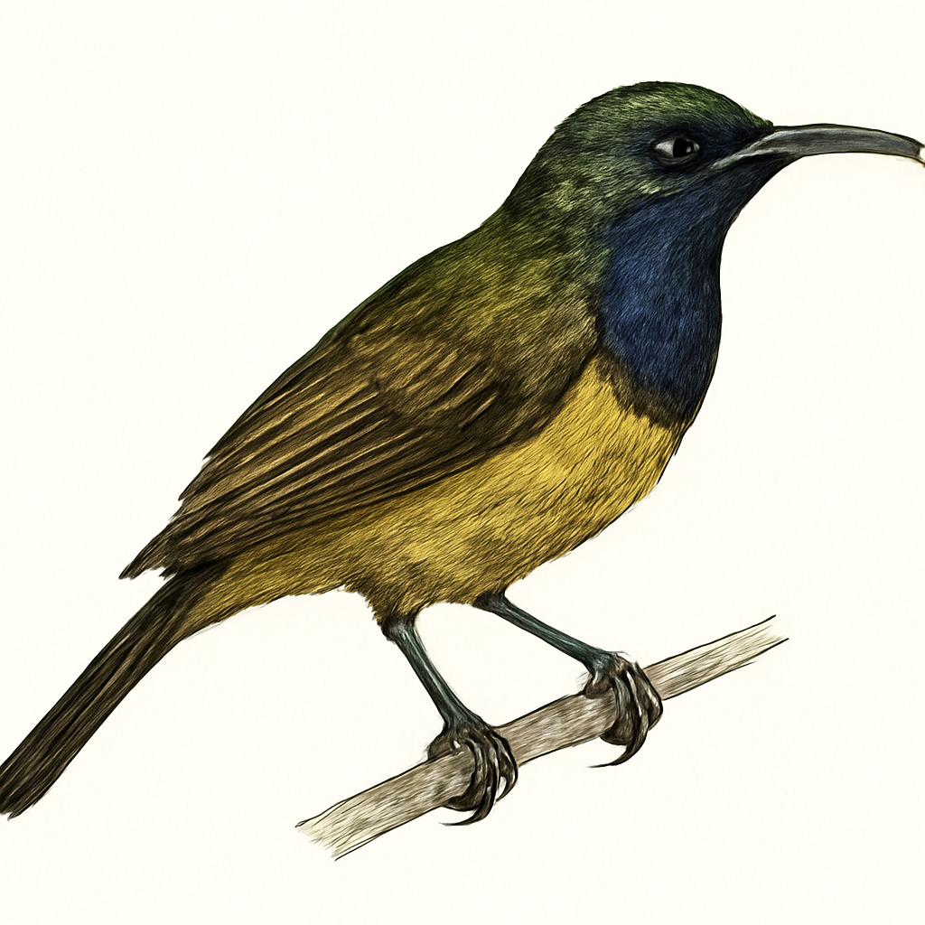 Moreau's Sunbird illustration