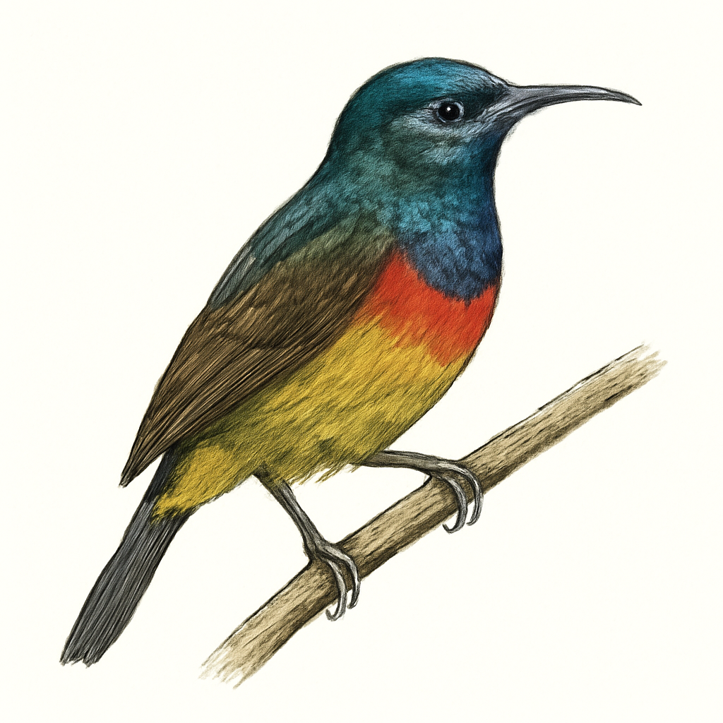 Ilustración de Suimanga Soberbio