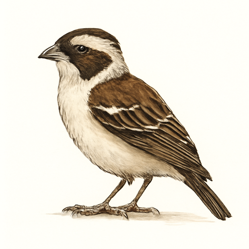 Illustration de Mahali à sourcils blancs