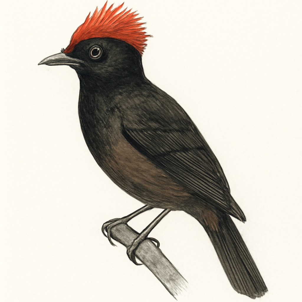 Illustration von Haubenweber