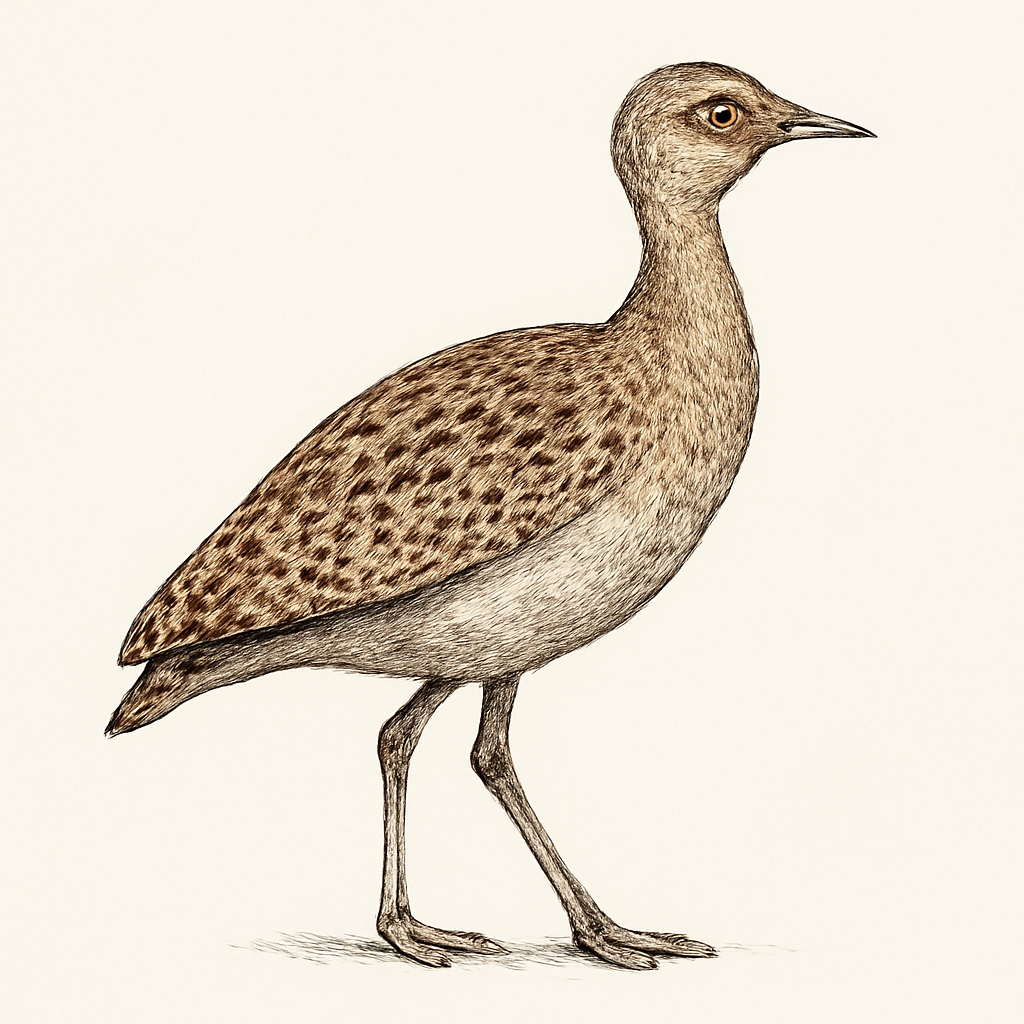 Illustration de Outarde de Vigors