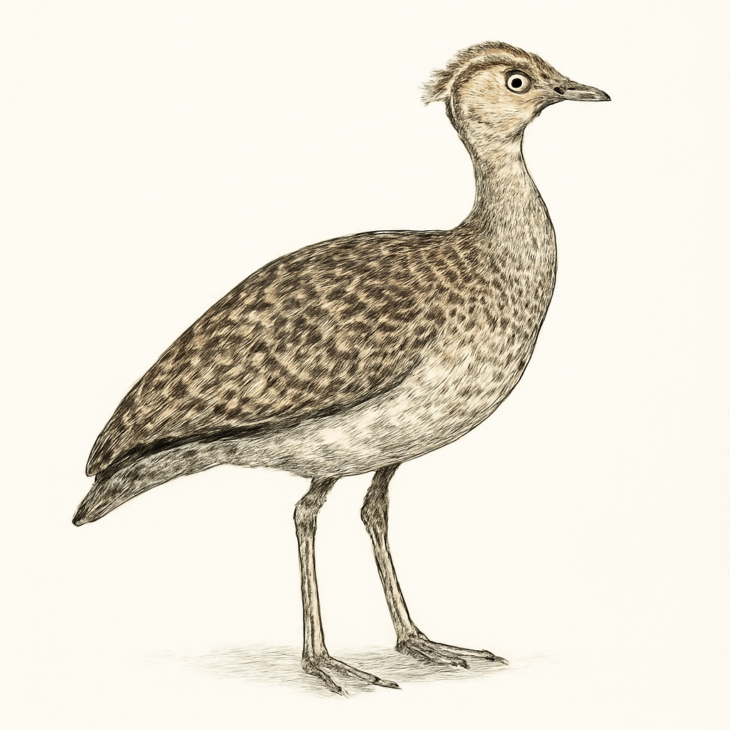 Illustration de Outarde d'Oustalet