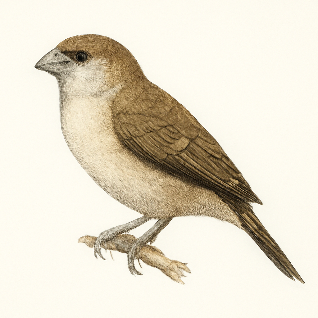 Illustration de Capucin bec-de-plomb