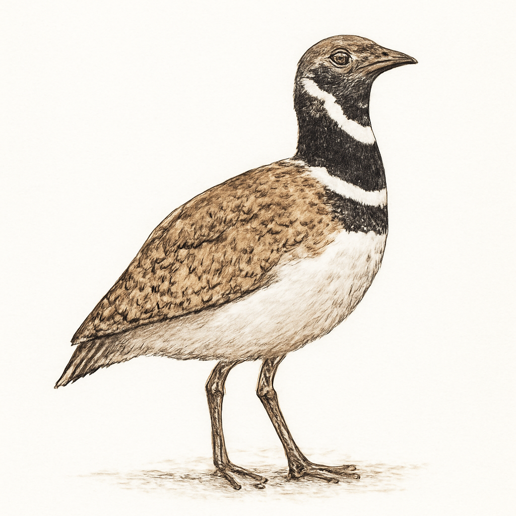 Little Bustard illustration
