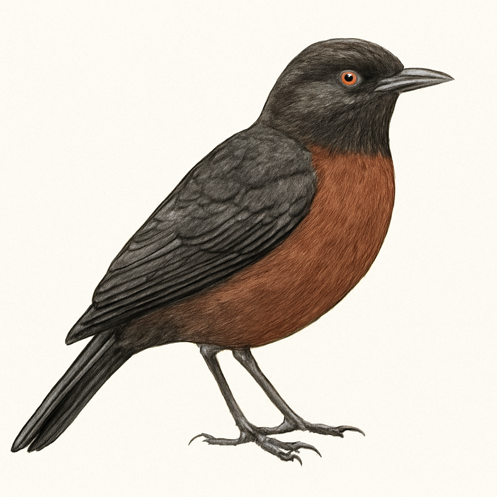 Illustration von Zweifarbenschwärzling