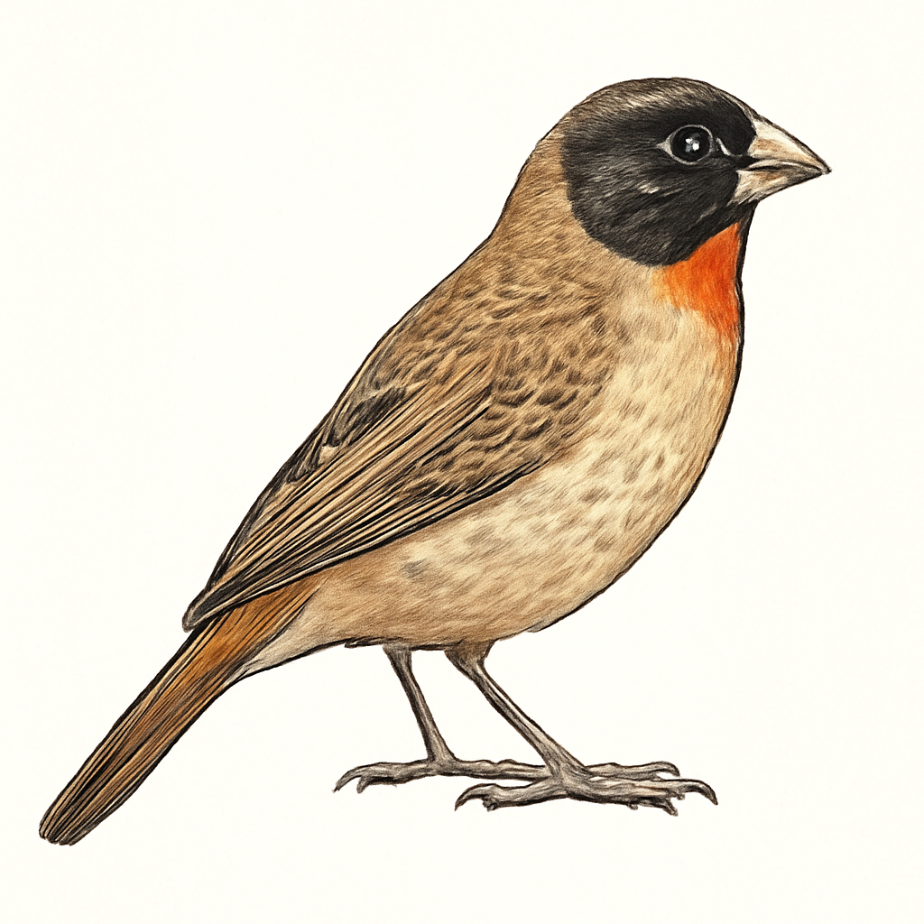 Illustration von Elfenastrild