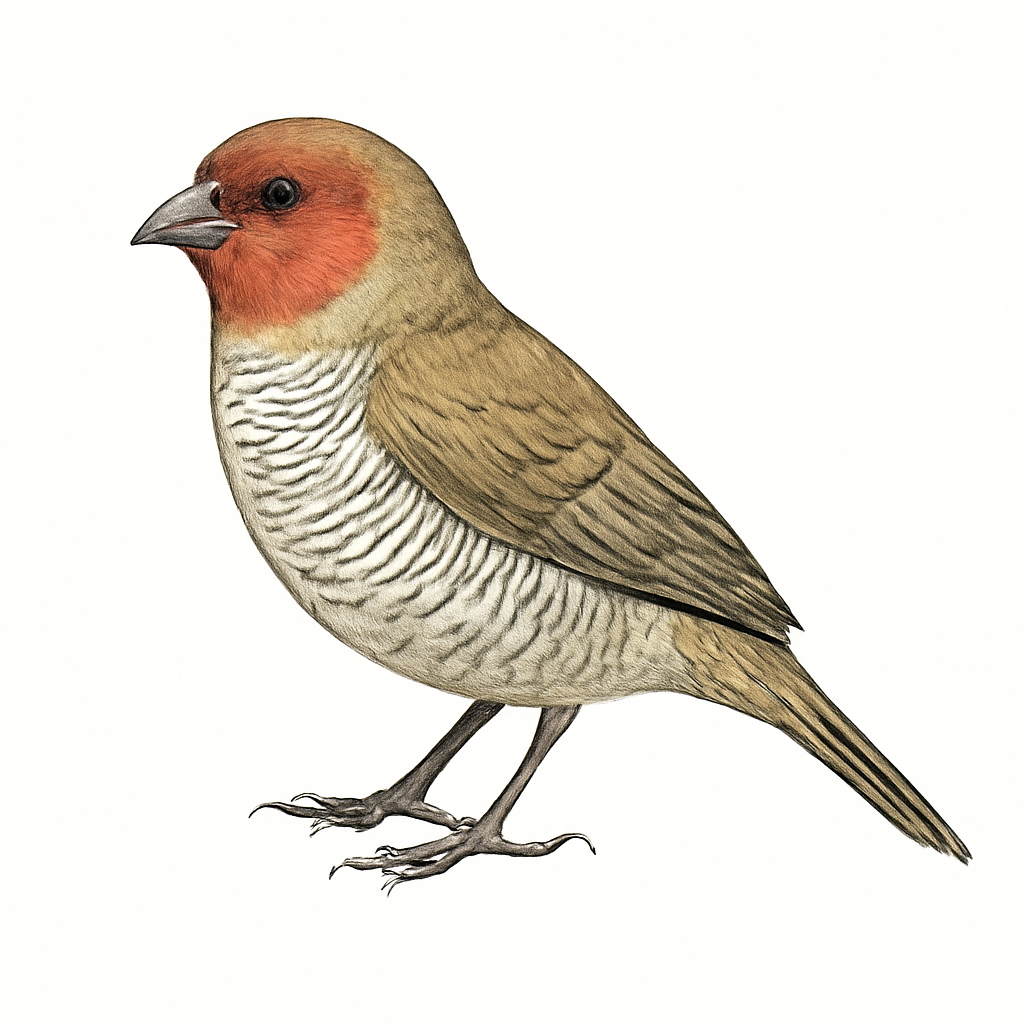Ilustración de Bengalí Cebra
