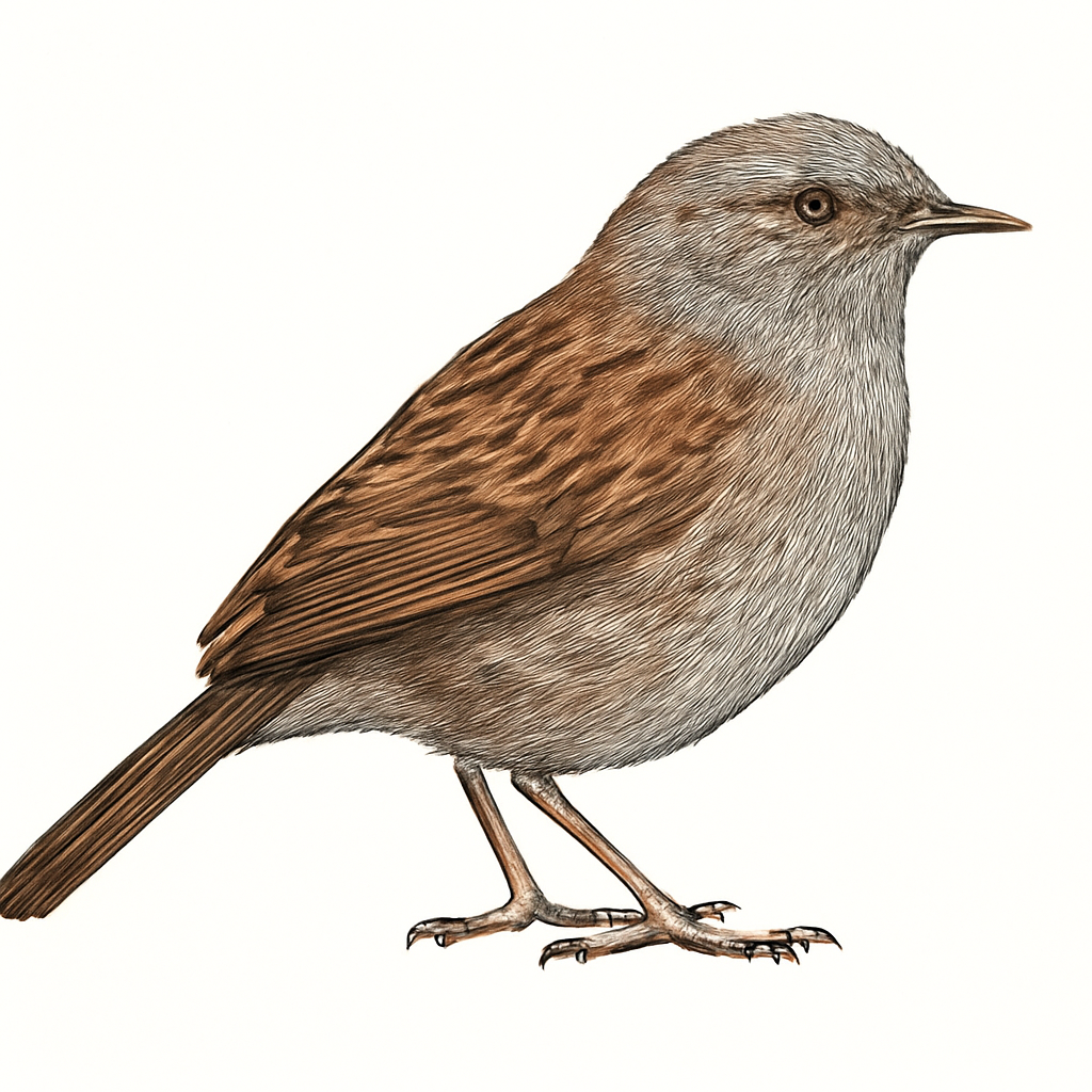 Dunnock illustration
