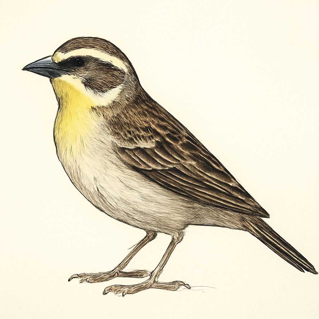 Illustration de Moineau bridé