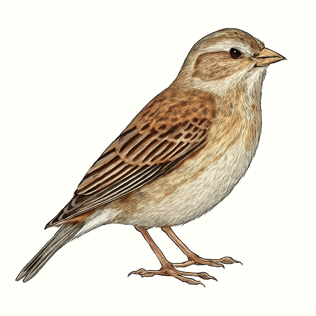 Illustration von Steinsperling