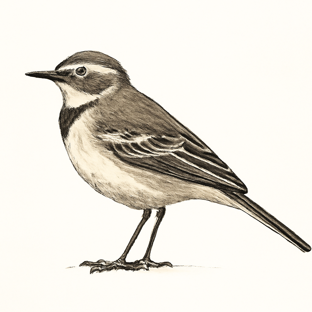 Ilustración de Lavandera de El Cabo