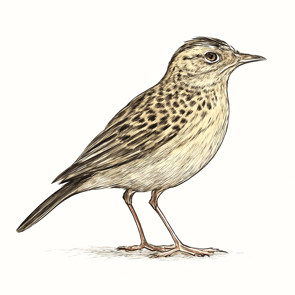 Illustration de Pipit du Vaal