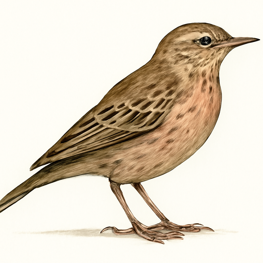Illustrazione di Rosy Pipit