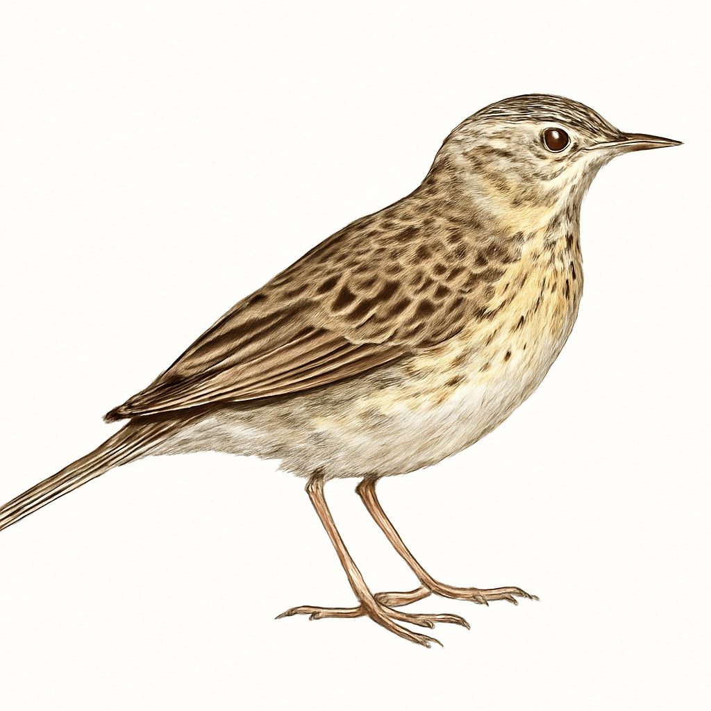 Illustrazione di Short-tailed Pipit