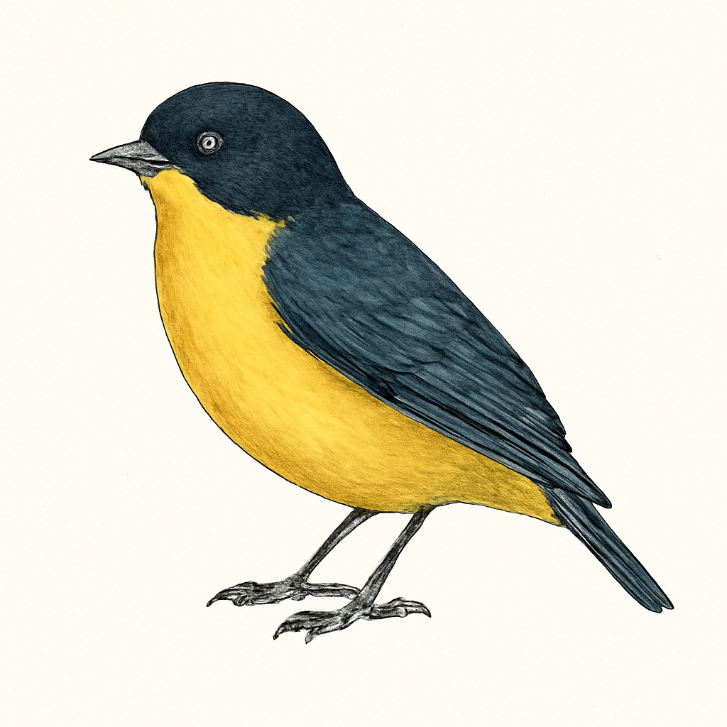 Illustration von Buschorganist