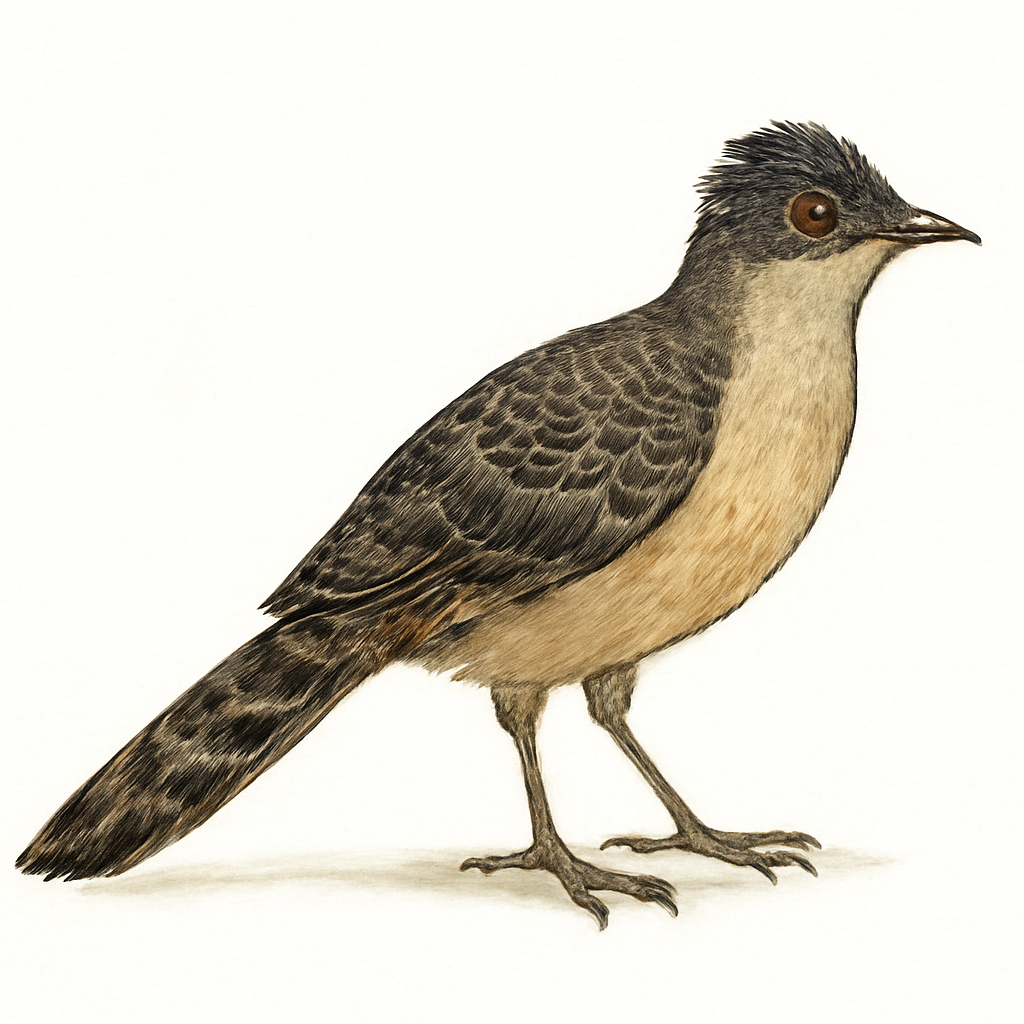 Pheasant Cuckoo illustration